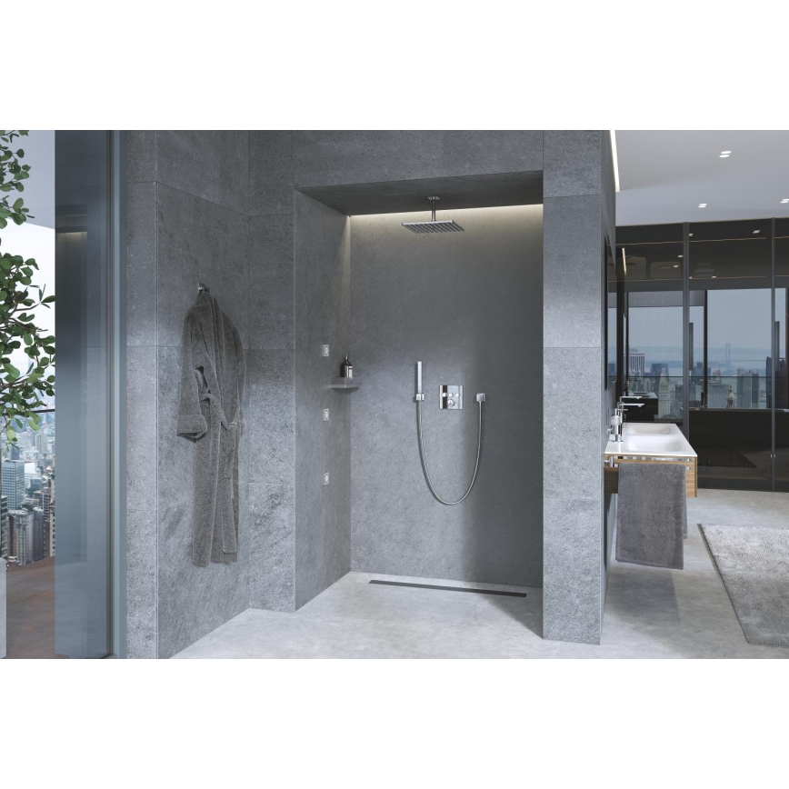 GROHE 27693000 - Настенный держатель для душа EUPHORIA CUBE, блестящий хром