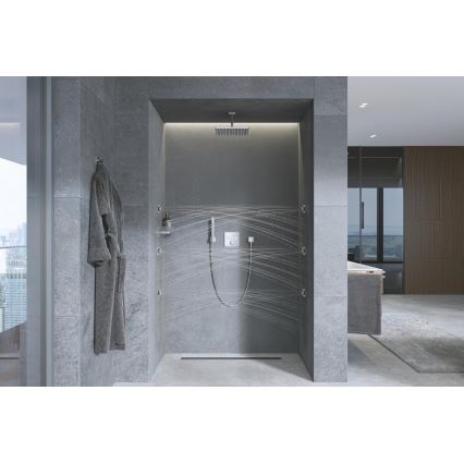 GROHE 27693000 - Настенный держатель для душа EUPHORIA CUBE, блестящий хром