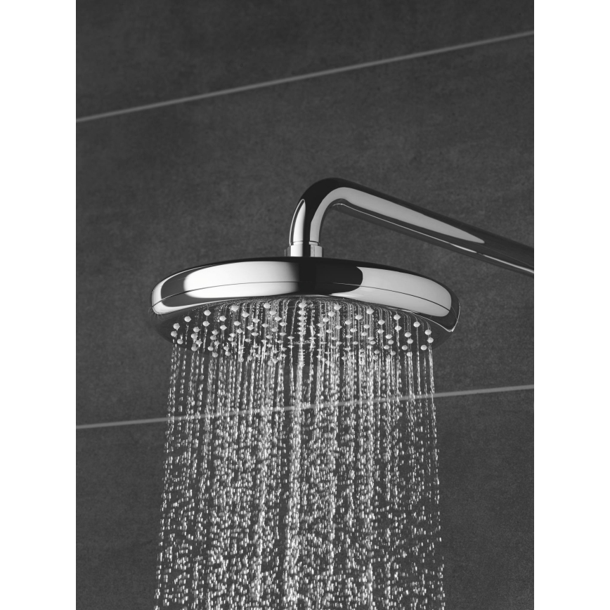 GROHE 27922001 - Душевой комплект с термостатическим смесителем TEMPESTA COSMOPOLITAN 210 полированный хром