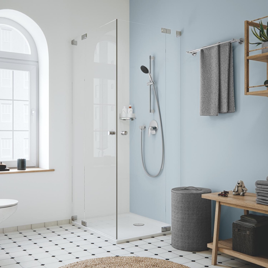 GROHE 27942001 - Душевой комплект VITALIO START 110 600 мм полированный хром