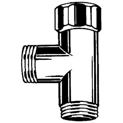 GROHE 28874000 - Трійник DN 15, полірований хром