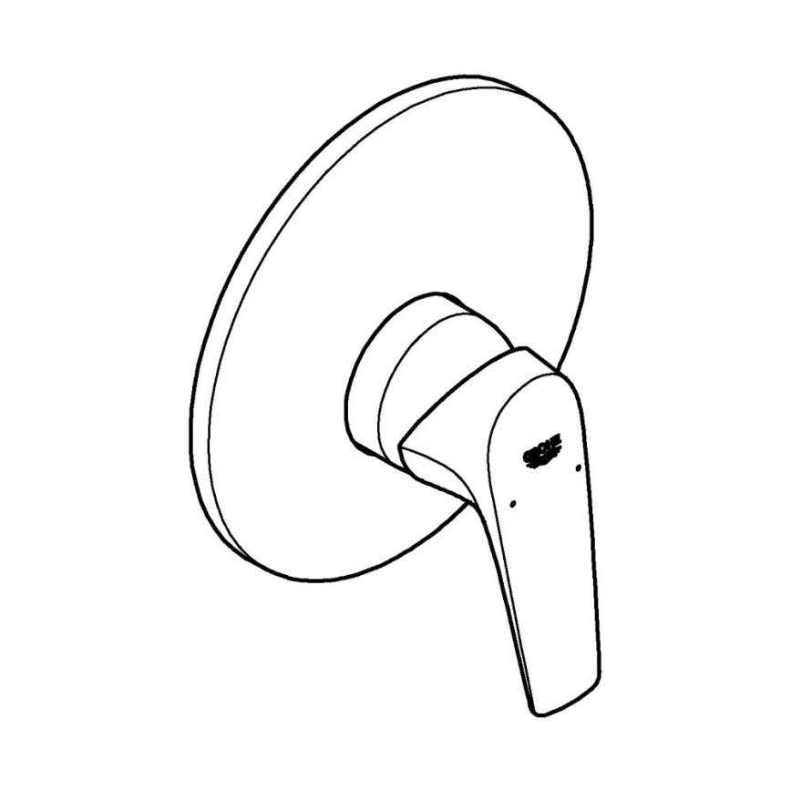 GROHE 29116000 - Душовий змішувач START FLOW блискучий хром