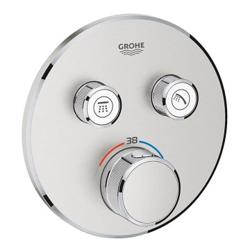 GROHE 29119DC0 - Термостатичний змішувач GROHTHERM SMARTCONTROL з нержавіючої сталі