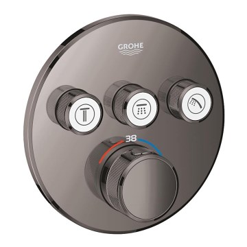 GROHE 29121A00 - Встраиваемый термостатический душевой смеситель GROHTHERM SMARTCONTROL, графит