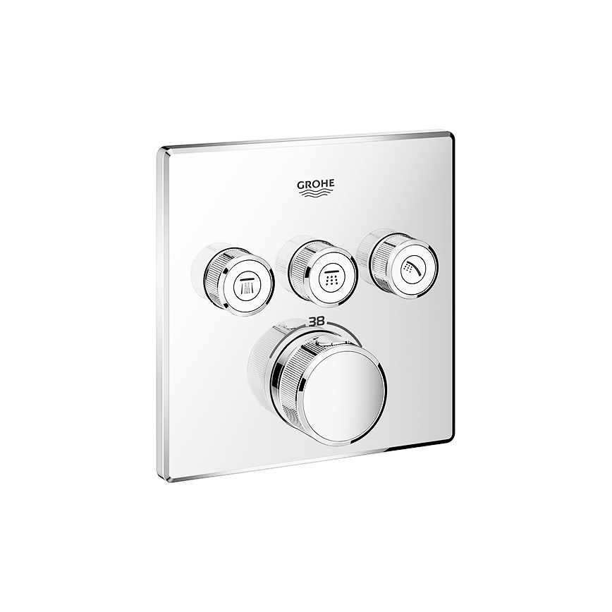 GROHE 29126000 - Термостатный смеситель GROHTHERM SMARTCONTROL глянцевый хром