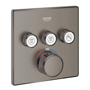 GROHE 29126AL0 - Термостат GROHTHERM SMARTCONTROL 158 × 158 мм графіт
