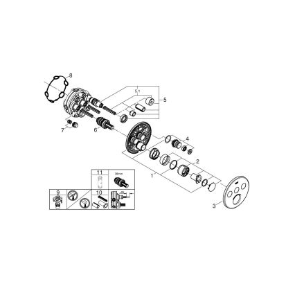 GROHE 29146000 - Змішувач SMARTCONTROL, полірований хром