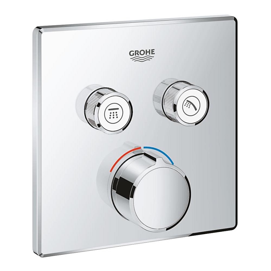 GROHE 29148000 - Накладка для вбудованого змішувача SMARTCONTROL блискучий хром
