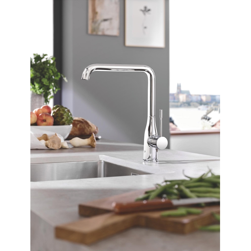 GROHE 30269000 - змішувач для кухонної мийки ESSENCE 292 mm глянцевий хром