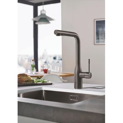 GROHE 30270AL0 - Змішувач для кухонної мийки ESSENCE, графіт