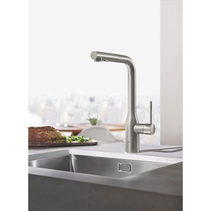 GROHE 30270DC0 - Змішувач для мийки ESSENCE із нержавіючої сталі