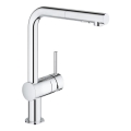 GROHE 30274000 - Змішувач для мийки з L-подібним виливом, полірований хром