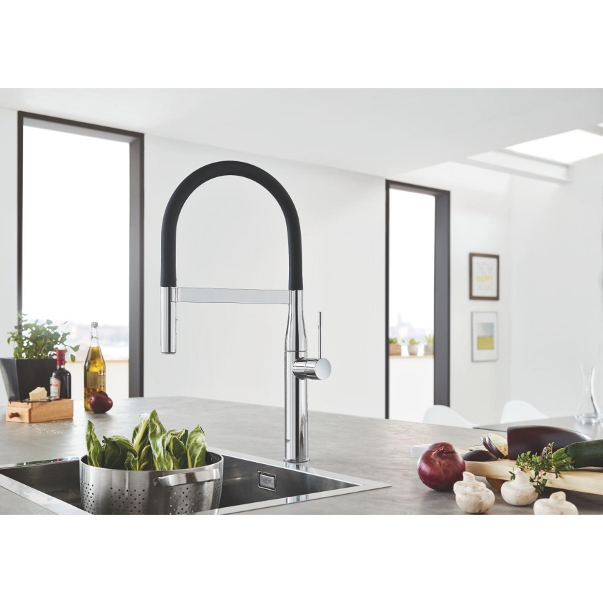 GROHE 30294000 - Кухонный смеситель ESSENCE 530 мм, полированный хром
