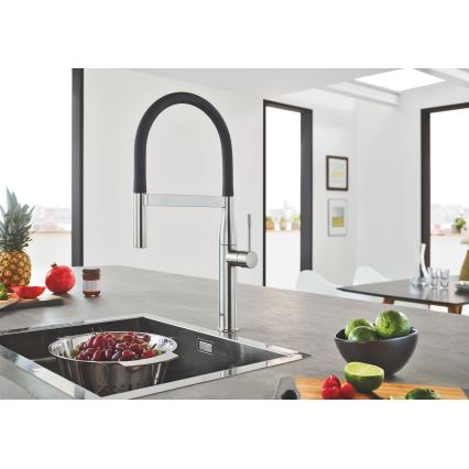 GROHE 30294DC0 - Кухонный смеситель ESSENCE из нержавеющей стали