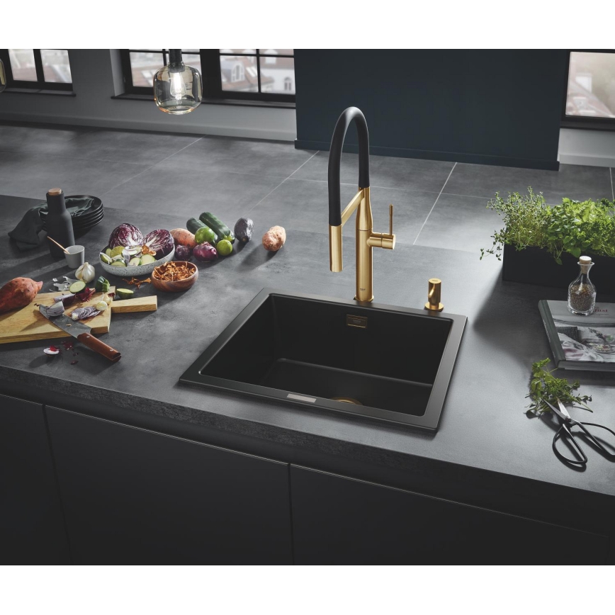 GROHE 30294GN0 - Смеситель для кухни ESSENCE золотой