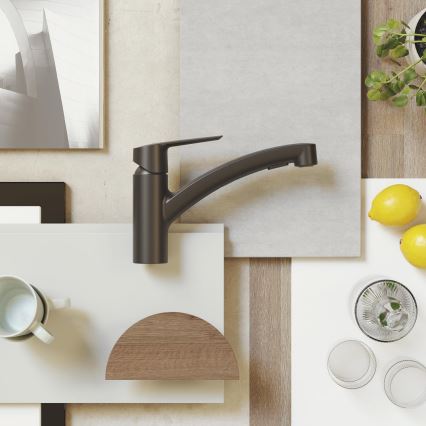 GROHE 303072431 - Смеситель для кухонной мойки START 185 × 227 mm, чёрный