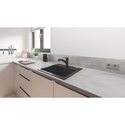 GROHE 303072431 - Смеситель для кухонной мойки START 185 × 227 mm, чёрный