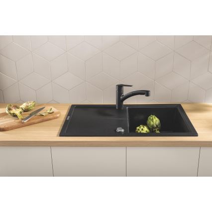 GROHE 303072431 - Смеситель для кухонной мойки START 185 × 227 mm, чёрный