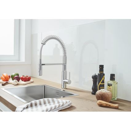 GROHE 30361000 - Змішувач для мийки GET 455 мм блискучий хром