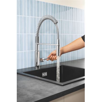 GROHE 30361000 - Змішувач для мийки GET 455 мм блискучий хром