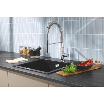 GROHE 30361000 - Кухонний змішувач для мийки GET 455 мм полірований хром