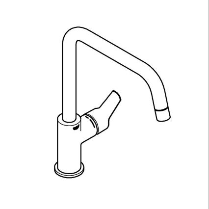GROHE 30470000 - смеситель для мойки START, полированный хром