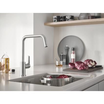 GROHE 30470DC0 - смеситель для мойки START 310 мм, нержавеющая сталь