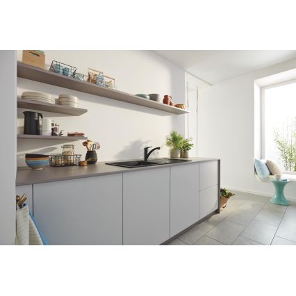 GROHE 305302432 - Кухонный смеситель START 184 мм, чёрный