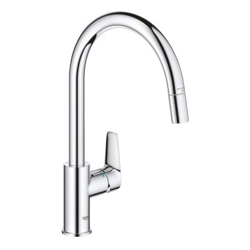 GROHE 30551000 - Кухонный смеситель START EDGE, 357 мм, глянцевый хром