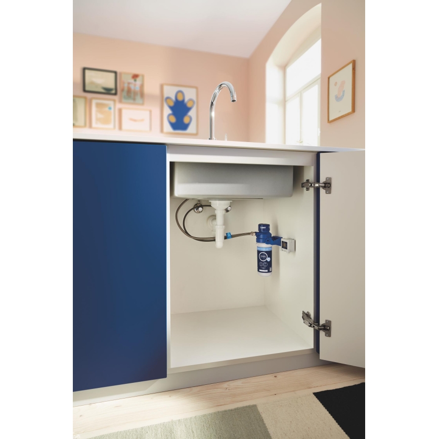 GROHE 30592000 - Кухонный смеситель BLUE PURE StartCurve 411 мм полированный хром
