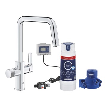 GROHE 30594000 - Кухонний змішувач BLUE PURE Start з фільтраційною функцією Ultrasafe, хром