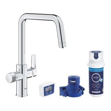GROHE 30596000 - Кухонний змішувач BLUE PURE з функцією фільтрації, хромований