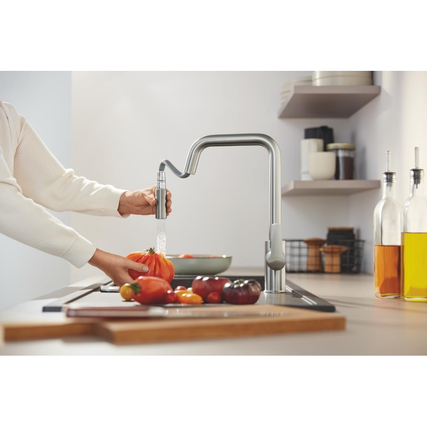 GROHE 30631DC0 - Кухонный смеситель START, нержавеющая сталь