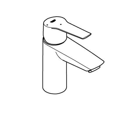 GROHE 31137002 - Раковинный смеситель QUICKFIX START, размер S, полированный хром