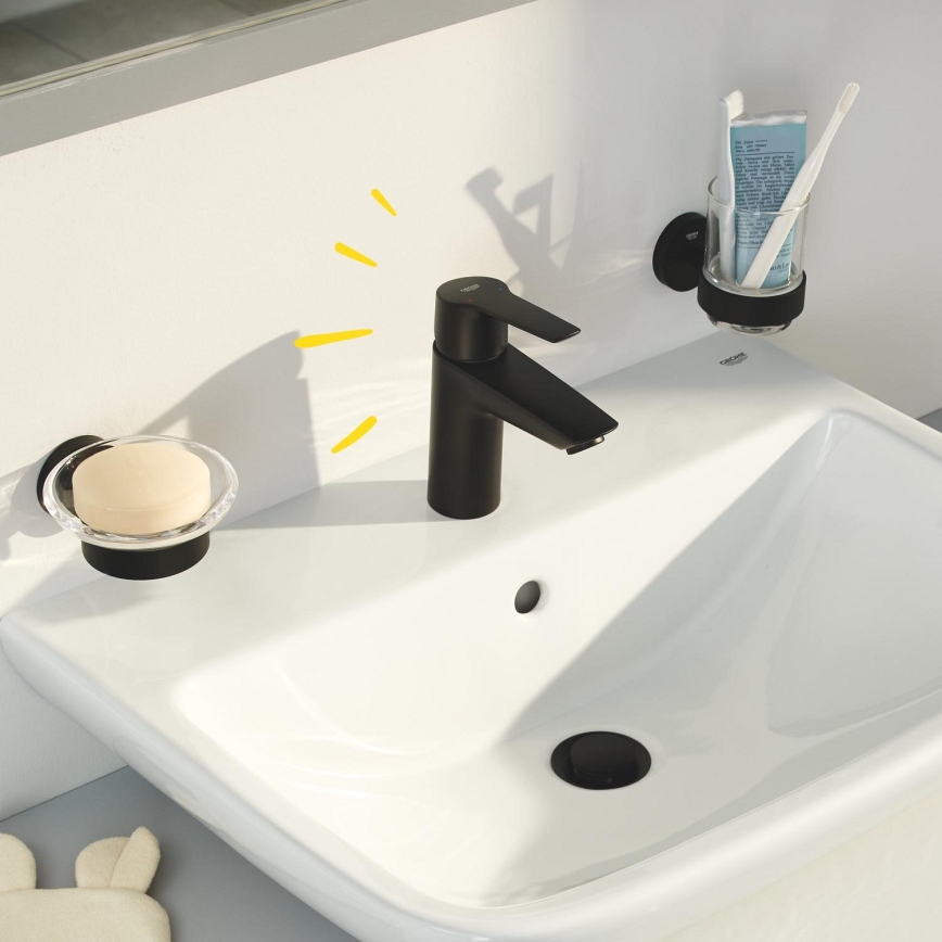 GROHE 311372432 - Раковинный смеситель QUICKFIX START 165 мм, черный