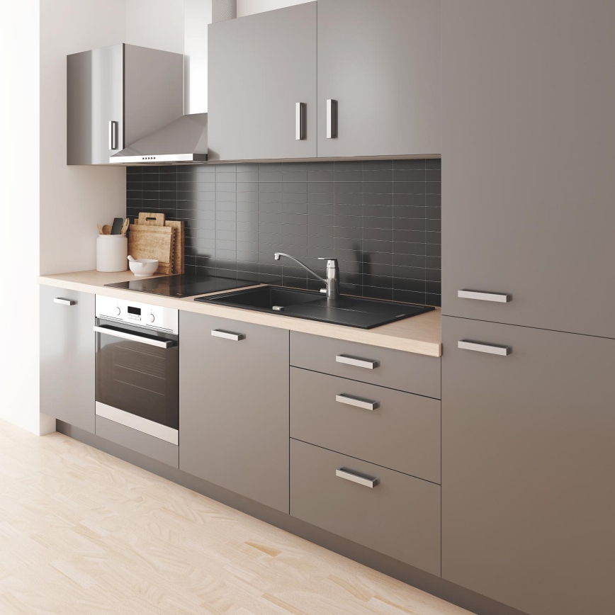GROHE 31161000 - Кухонный смеситель EUROSMART COSMOPOLITAN 140° полированный хром