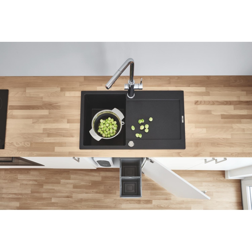 GROHE 31454001 - Кухонний змішувач BLUE HOME з L-виливом, блискучий хром