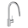 GROHE 31481001 - кухонный смеситель EUROSMART COSMOPOLITAN, полированный хром