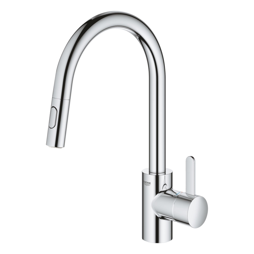 GROHE 31481001 - кухонный смеситель EUROSMART COSMOPOLITAN, полированный хром