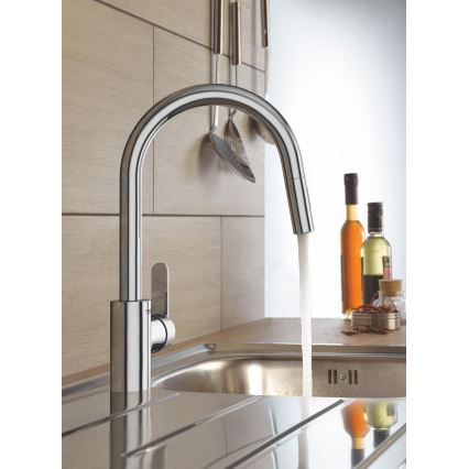 GROHE 31484001 - Змішувач для мийки GET, глянцевий хром