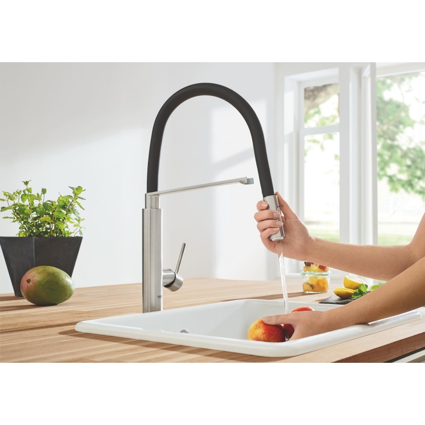 GROHE 31491DC0 - кухонный смеситель CONCETTO DN 15 из нержавеющей стали