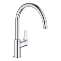 GROHE 31536001 - Змішувач для мийки BAUCURVE 332 мм, полірований хром