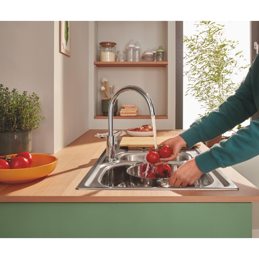 GROHE 31553001 - Кухонный смеситель START CLASSIC, глянцевый хром