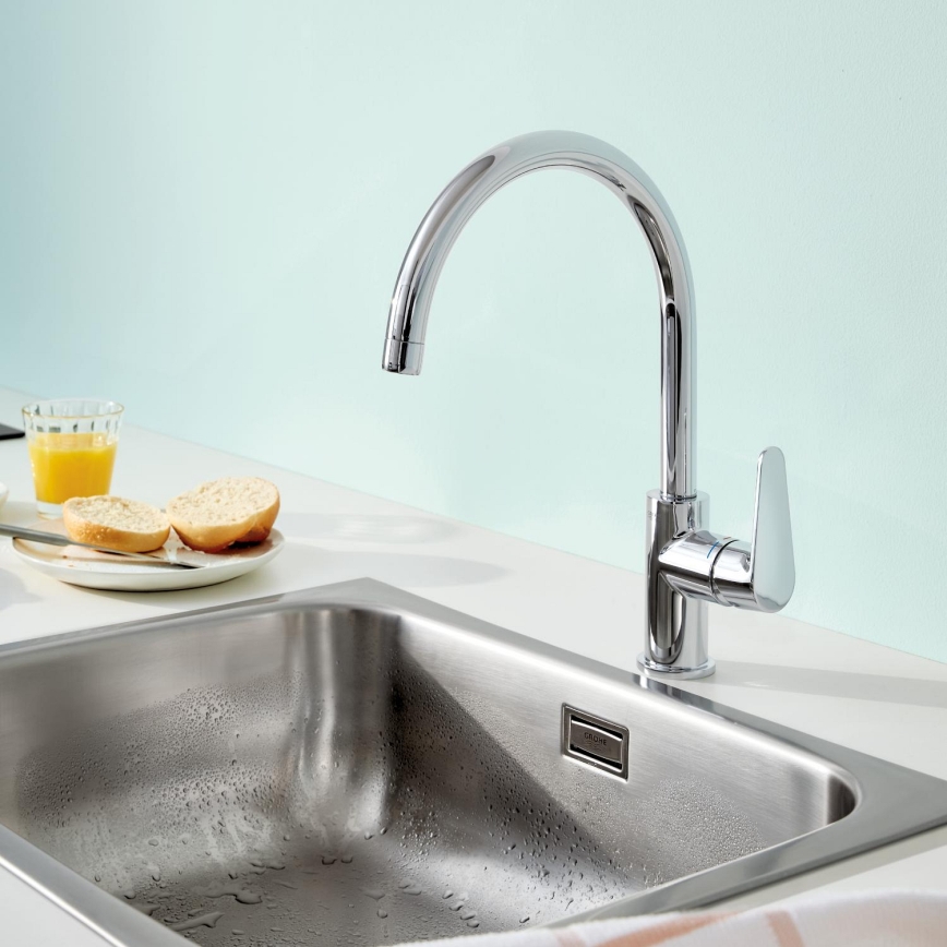 GROHE 31554001 - Кухонний змішувач START CURVE, полірований хром