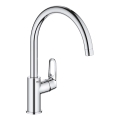 GROHE 31555001 - Змішувач для кухонної мийки START FLOW 332 мм полірований хром