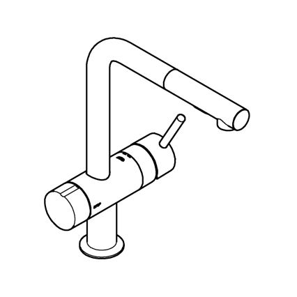 GROHE 31558GN0 - Смеситель для мойки A золотой