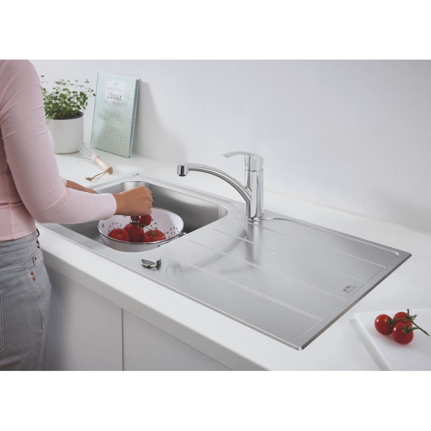 GROHE 31563SD1 - Кухонная мойка K500 1000 × 500 мм из нержавеющей стали
