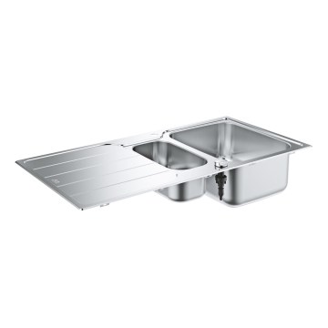 GROHE 31572SD1 - Кухонная мойка K500 1000 × 500 мм, нержавеющая сталь