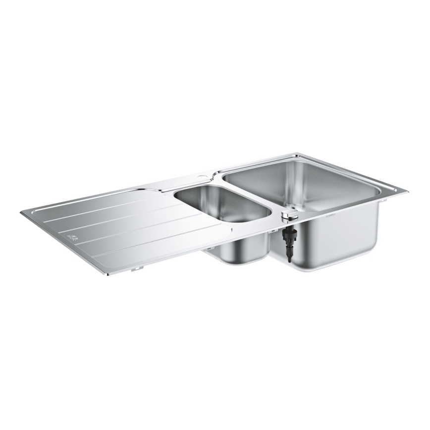 GROHE 31572SD1 - Кухонная мойка K500 1000 × 500 мм, нержавеющая сталь