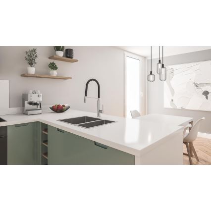 GROHE 31577SD1 - Кухонная мойка K700U 595 × 450 mm из нержавеющей стали